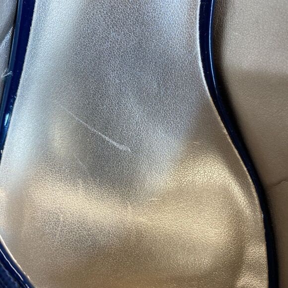 KAREN SCOTT Bronaa Blue Sling-Back Pumps 10M - Picture 8 of 10